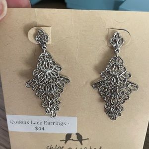 Chloe and Isabel lace earrings